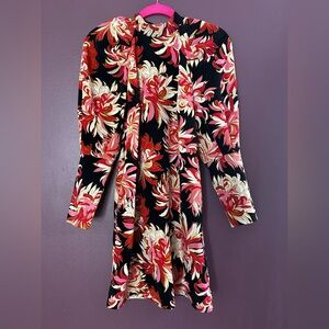 Floral Long Sleeve Dress